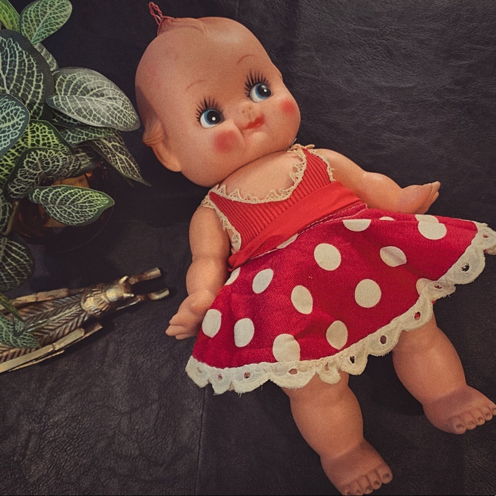 VINTAGE- kewpie doll - retro toy - kawaii